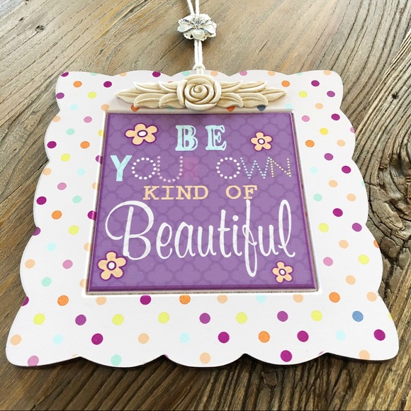Purple Inspirational Sign Home Decor - Picture 5 of 7